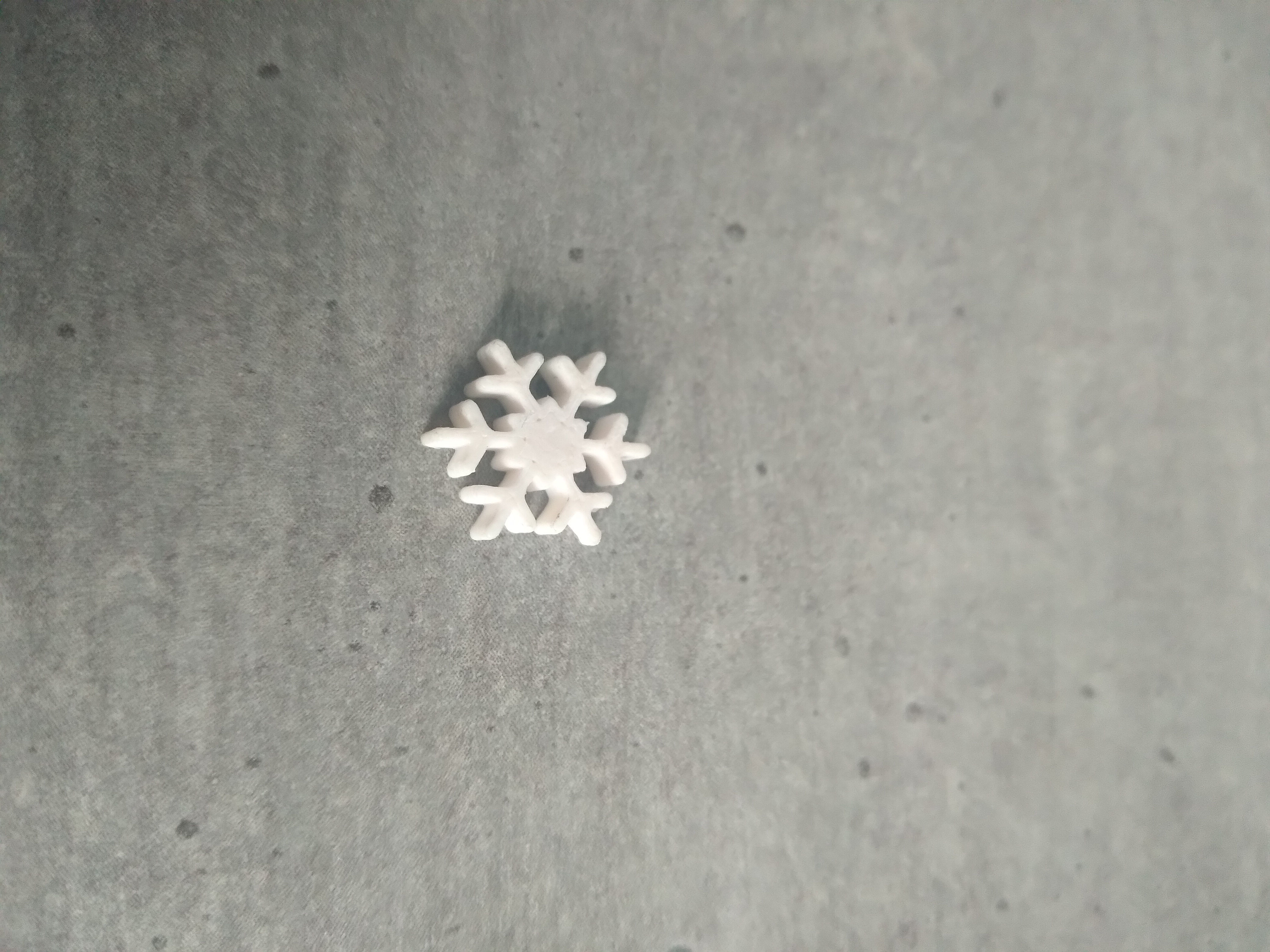 Snowflake ring 3D print model_2
