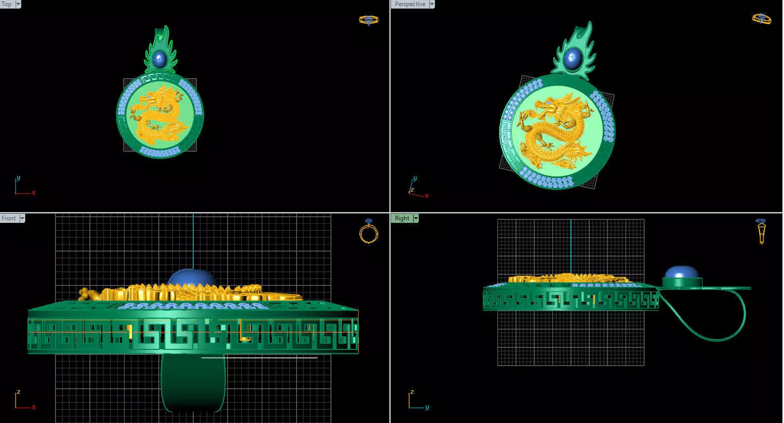 Pendant 36  3D model_0