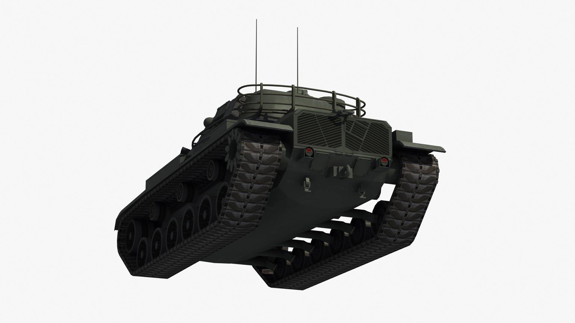 M60A3 Tank 3D model_25