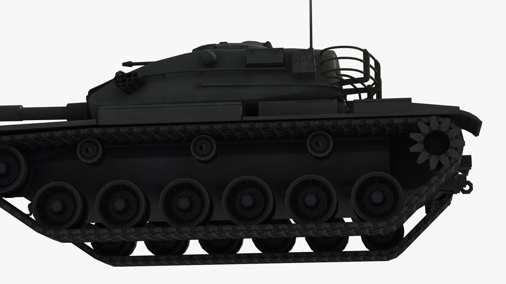 M60A3 Tank 3D model_24