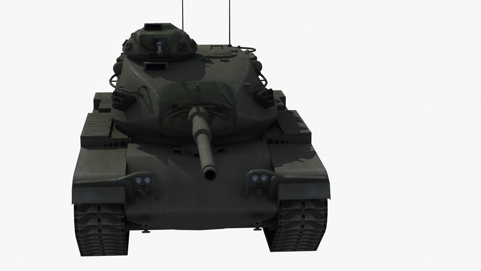 M60A3 Tank 3D model_22
