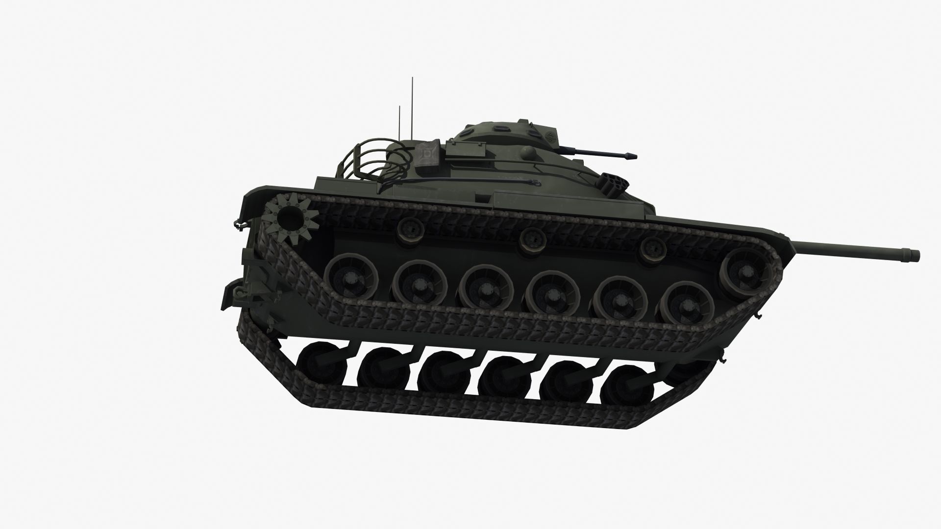 M60A3 Tank 3D model_28