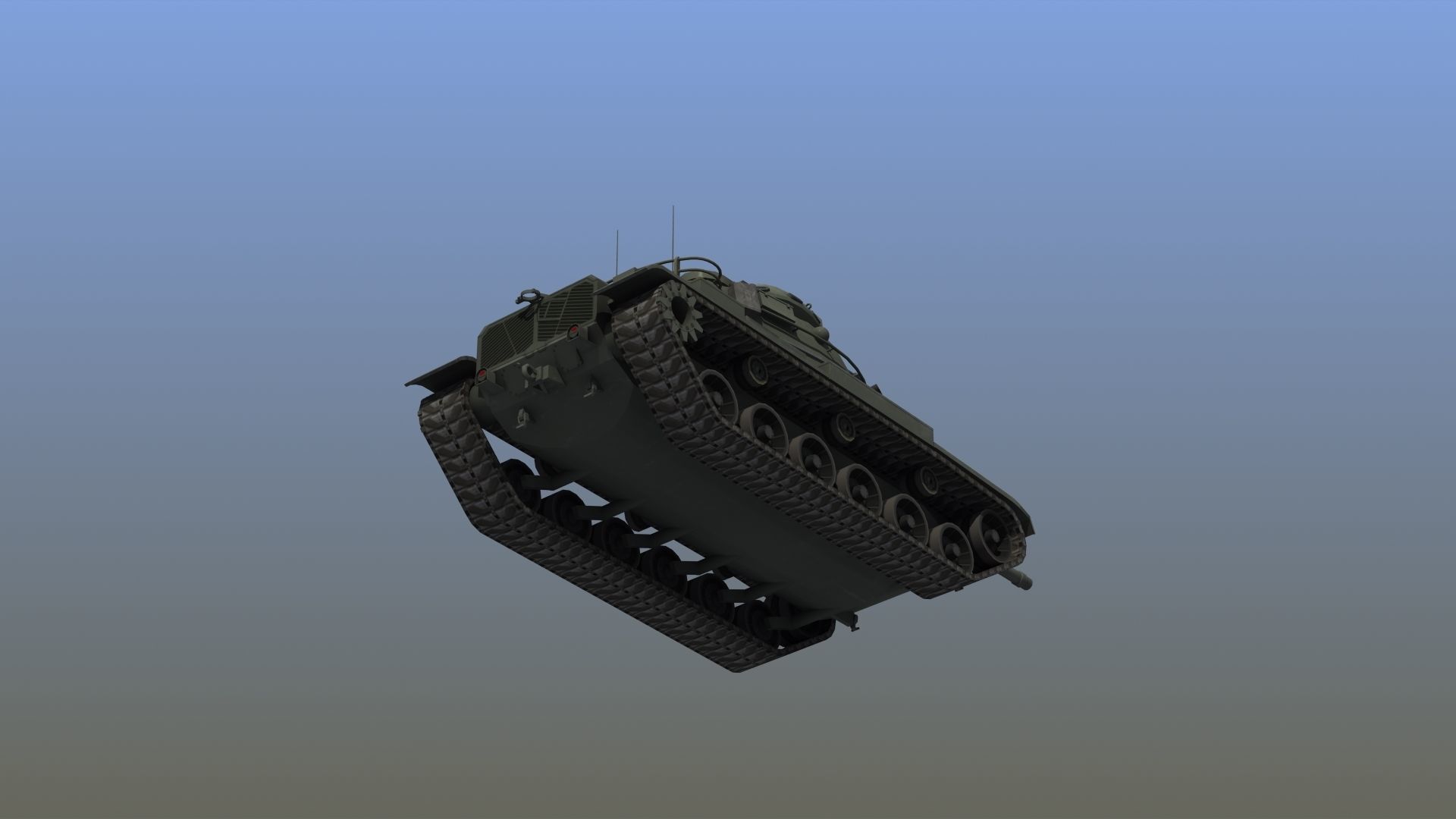 M60A3 Tank 3D model_6