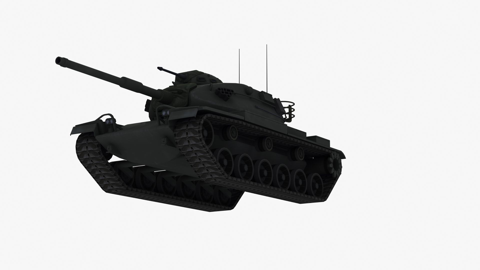 M60A3 Tank 3D model_33