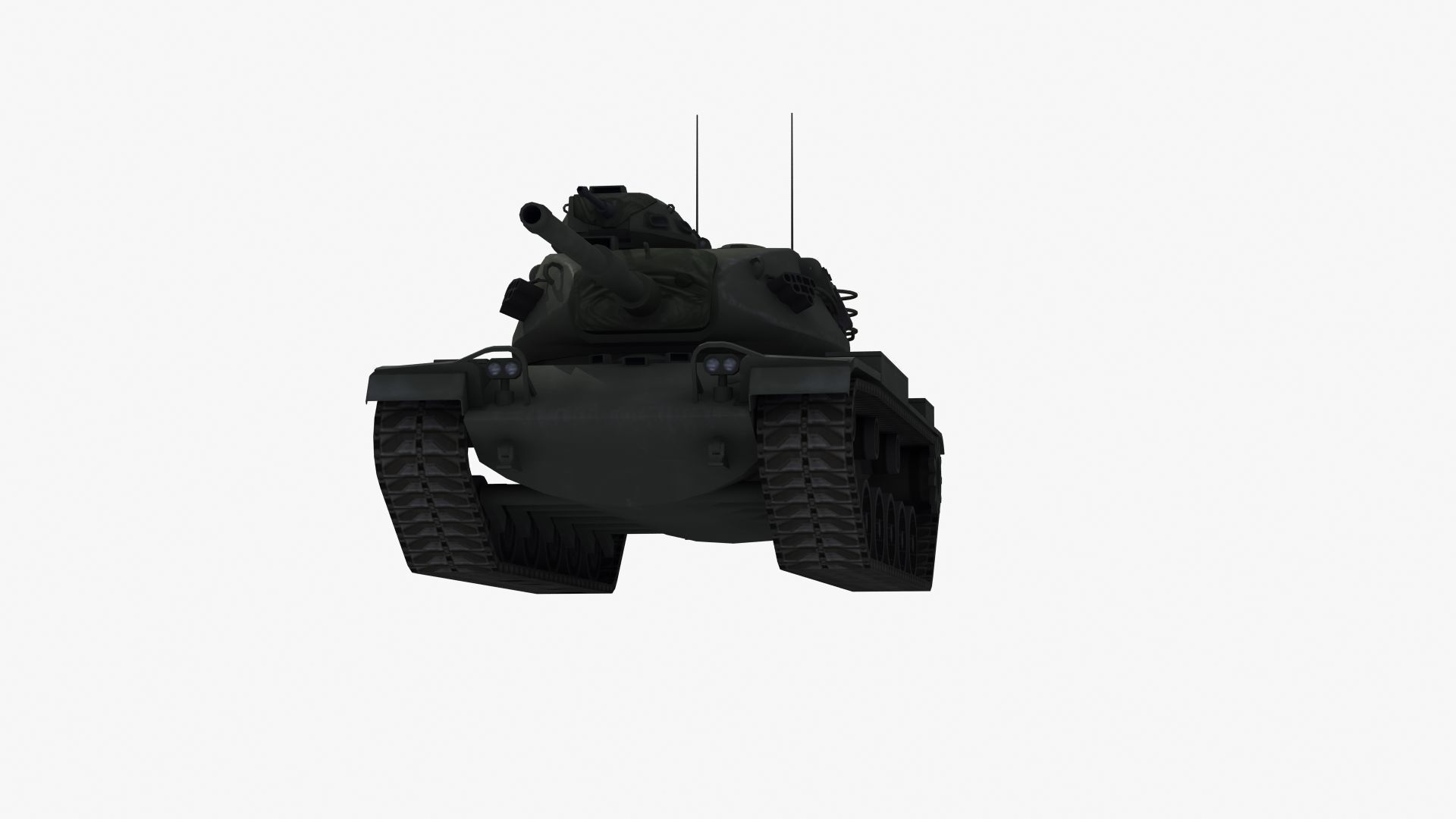 M60A3 Tank 3D model_34