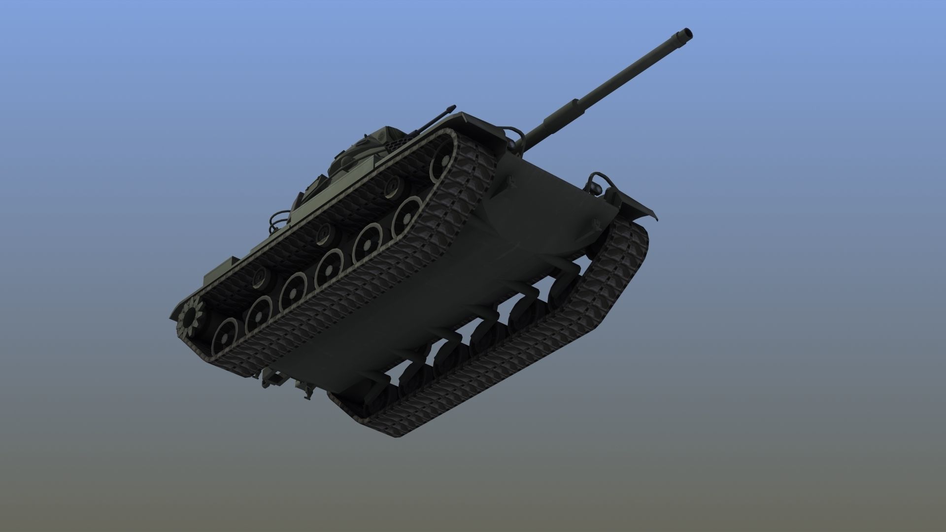 M60A3 Tank 3D model_18