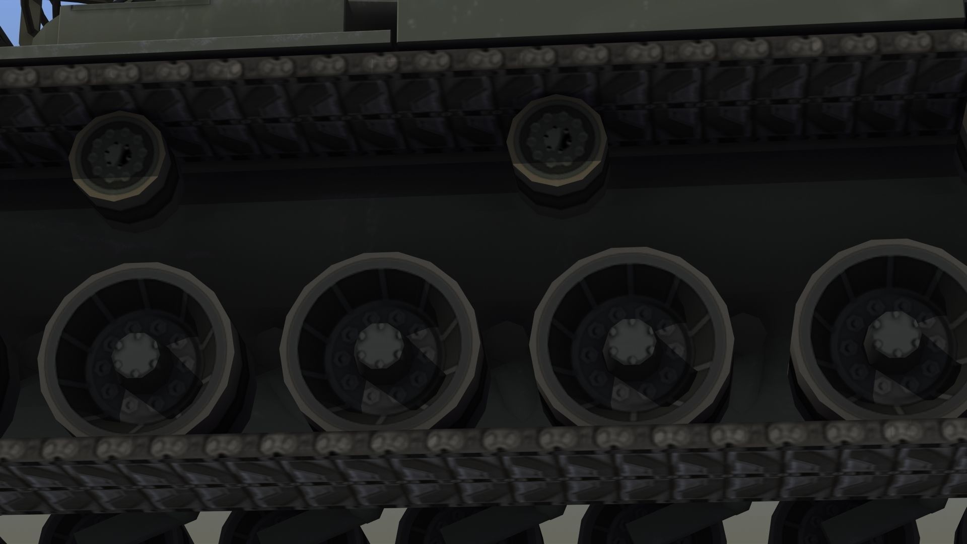 M60A3 Tank 3D model_11