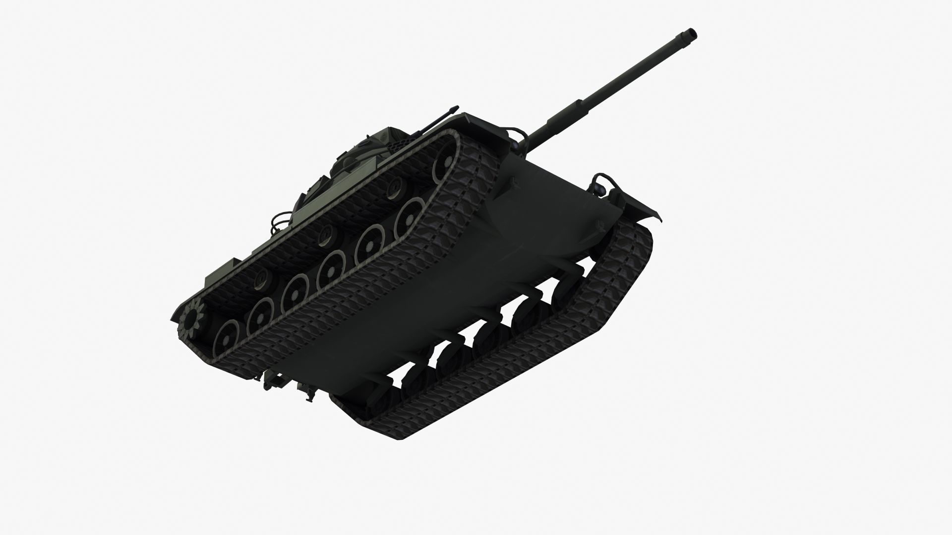 M60A3 Tank 3D model_39