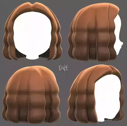 Base Hair for girl V02