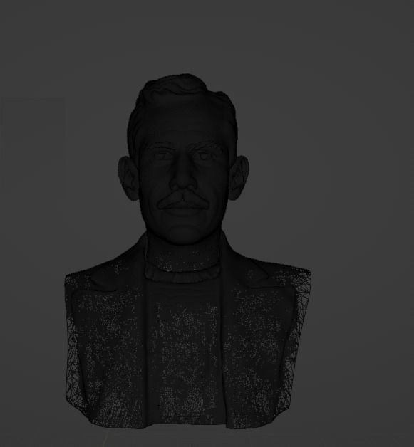 John Steinbeck 3D print model_15