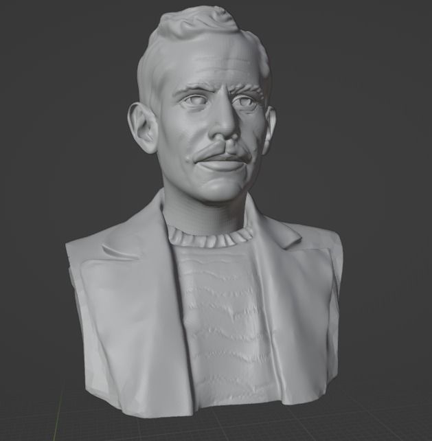 John Steinbeck 3D print model_8
