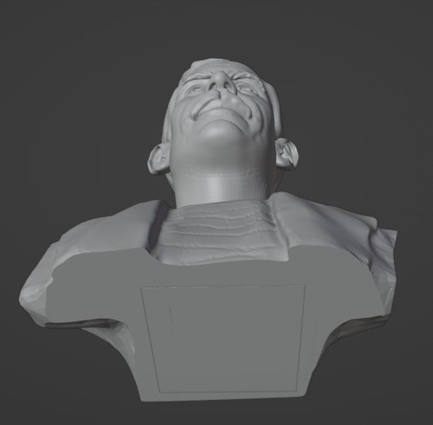 John Steinbeck 3D print model_10
