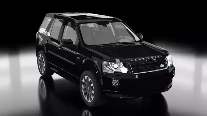 Land Rover Freelander 2 2014 INTERIOR 3D Model