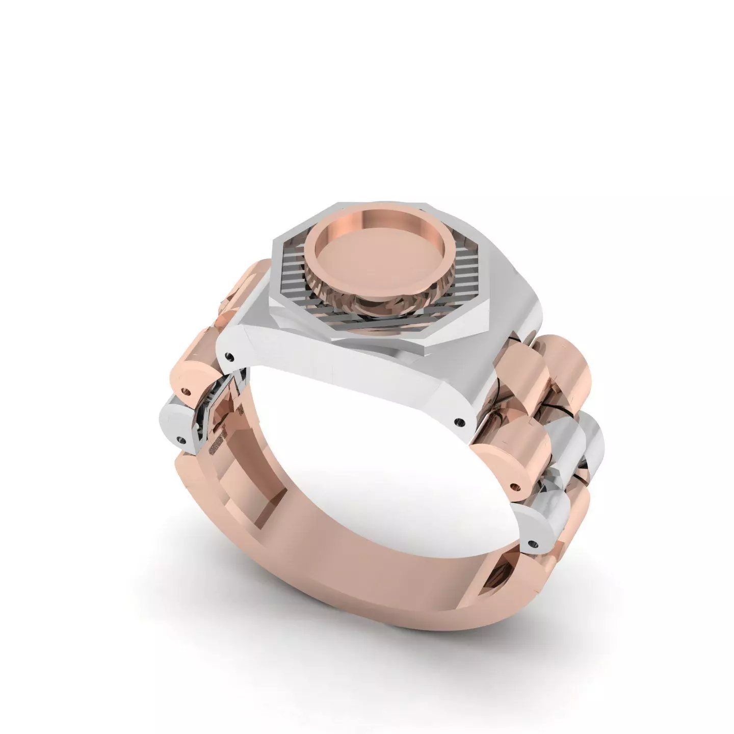 men ring 3D print model_0