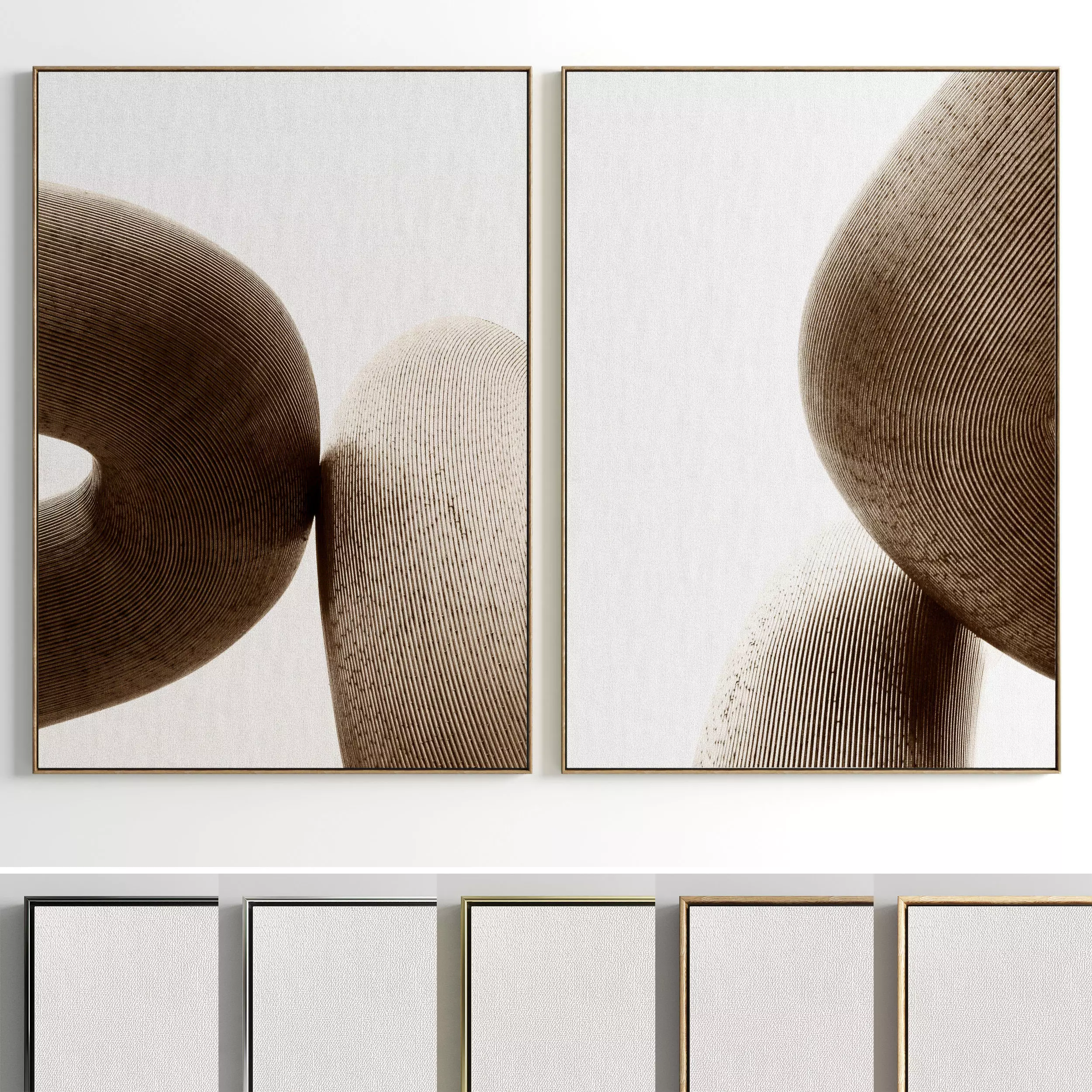 Photo Frame 286 Low-poly 3D model_0