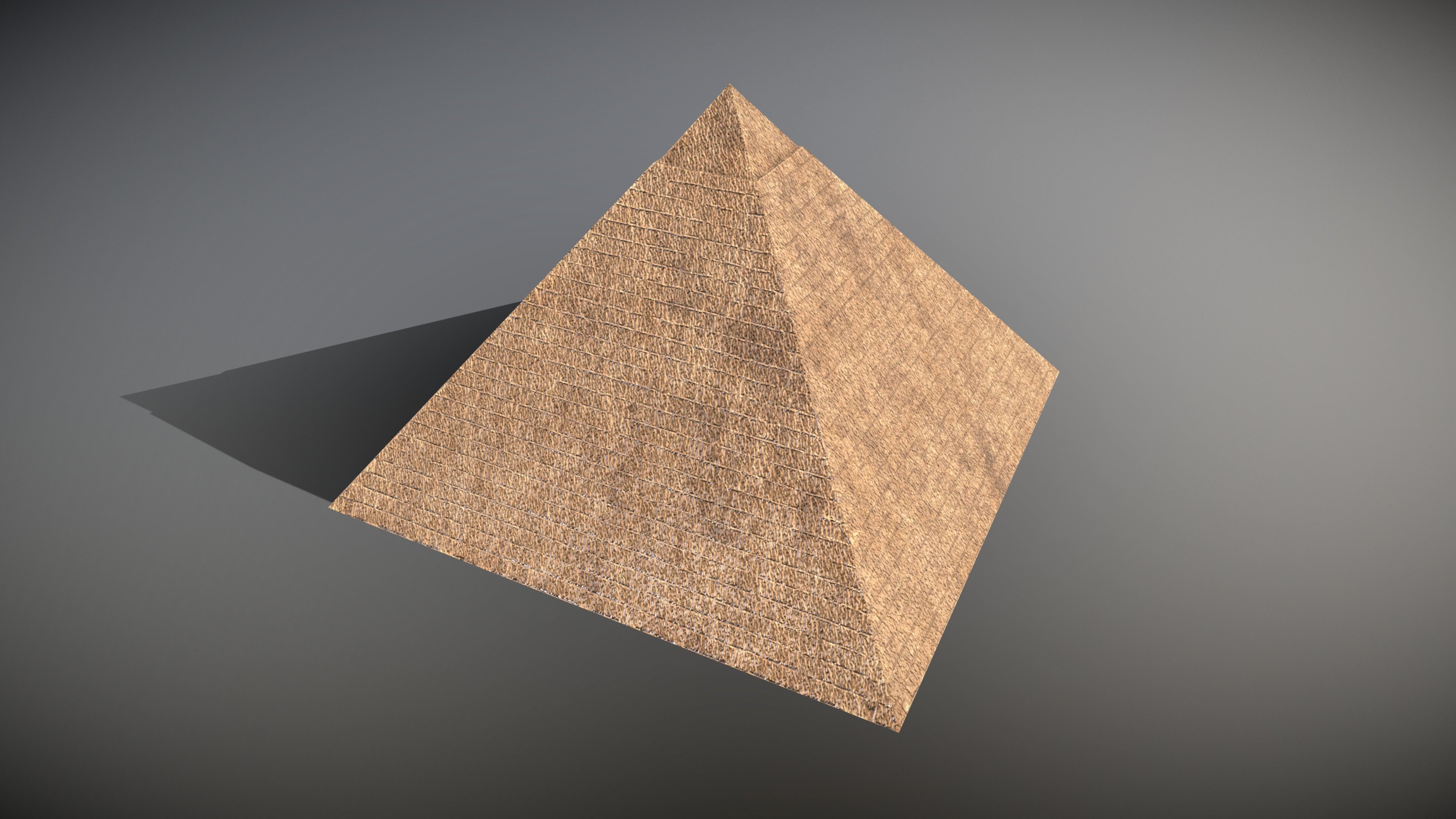 World Famous Buildings  Low-poly 3D model_7