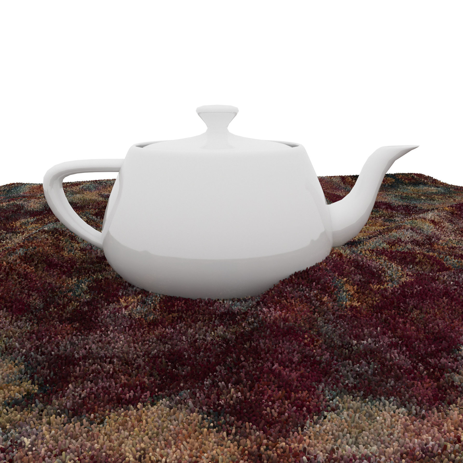 Rugs No 695 Low-poly 3D model_6