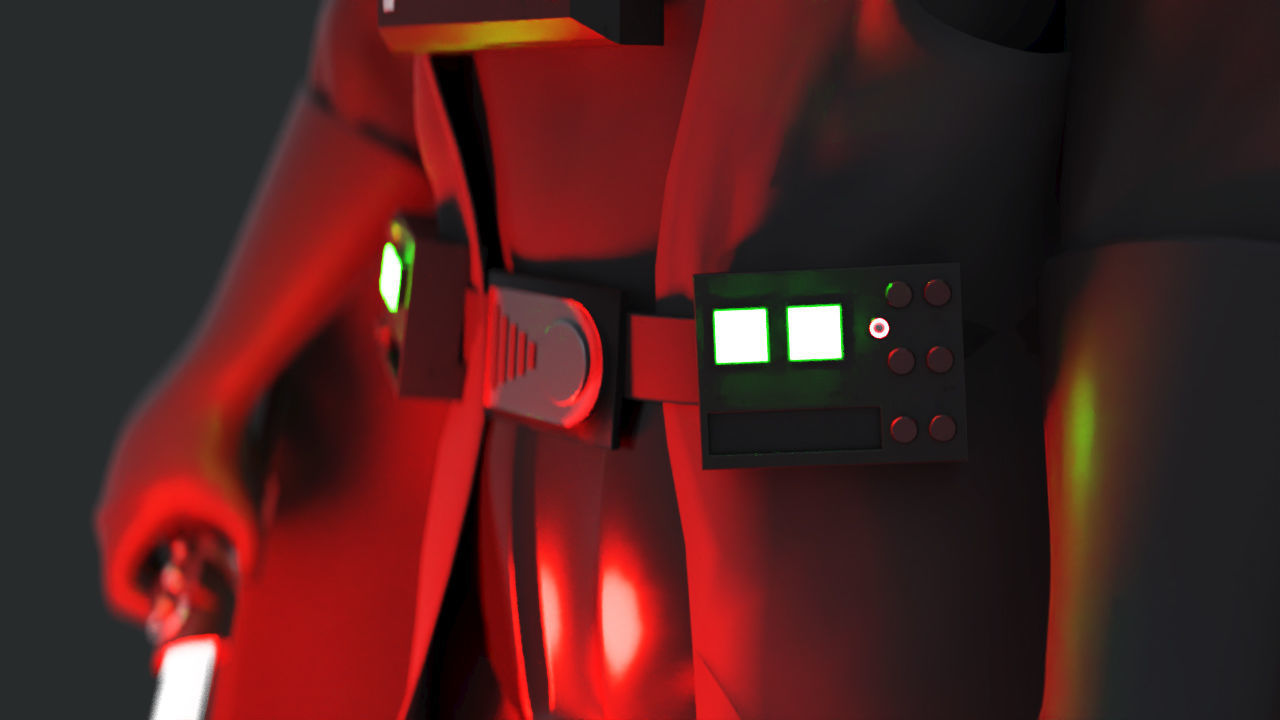 Darth Vader Anakin Skywalker in Kenobi 3D model_6