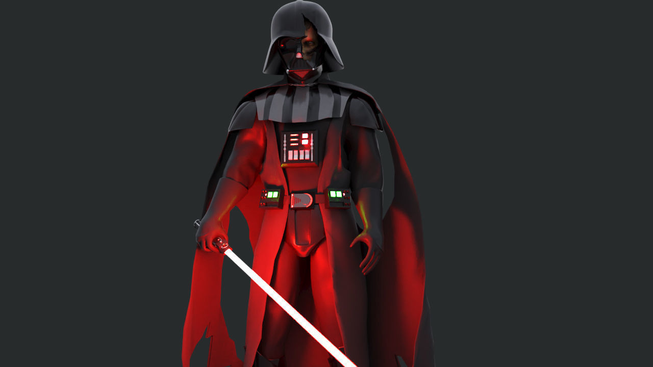 Darth Vader Anakin Skywalker in Kenobi 3D model_4