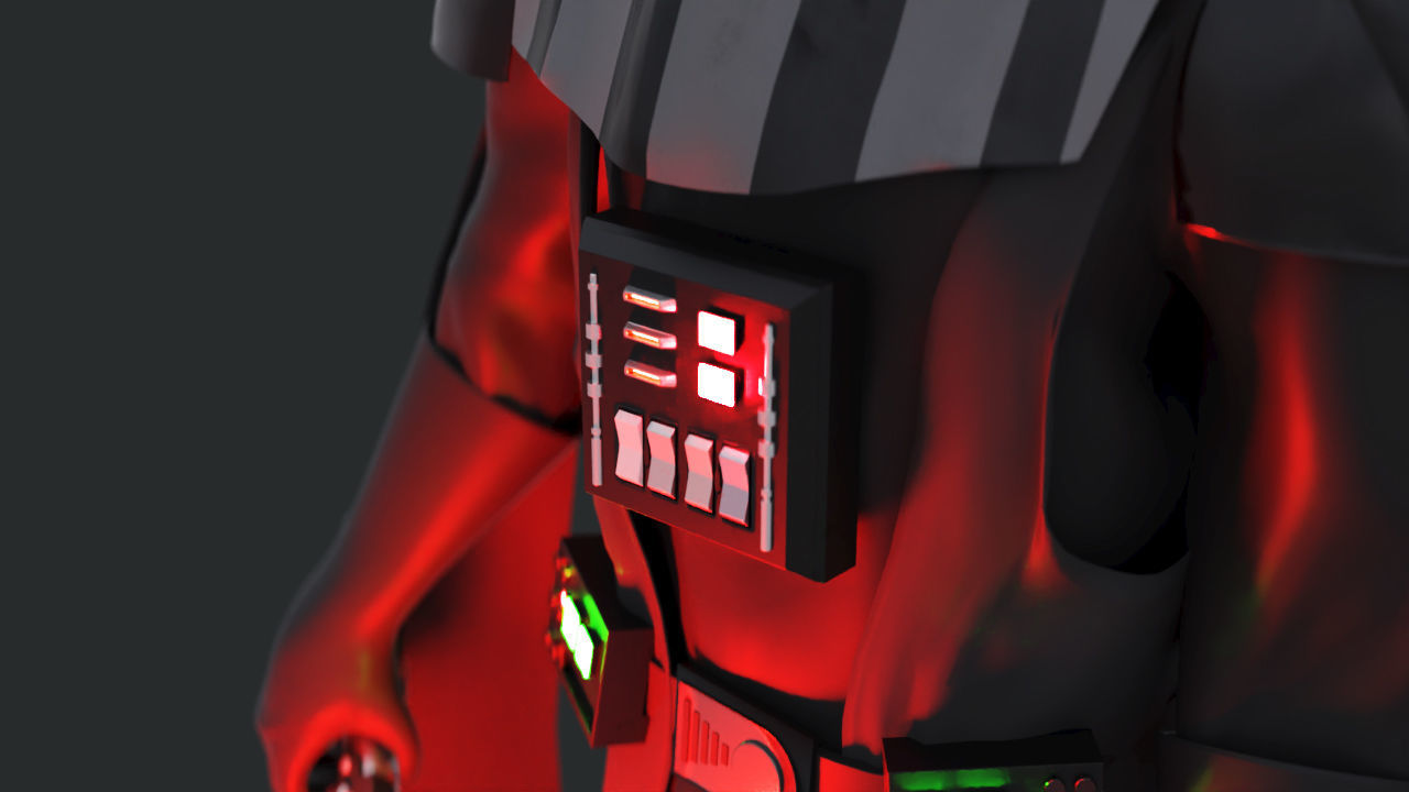 Darth Vader Anakin Skywalker in Kenobi 3D model_7