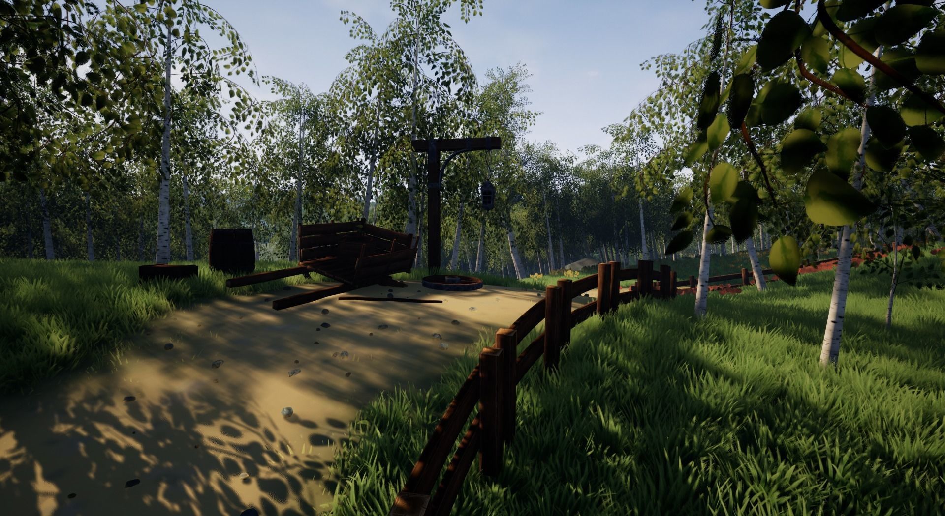 Open World Starter Environment Low-poly 3D model_17