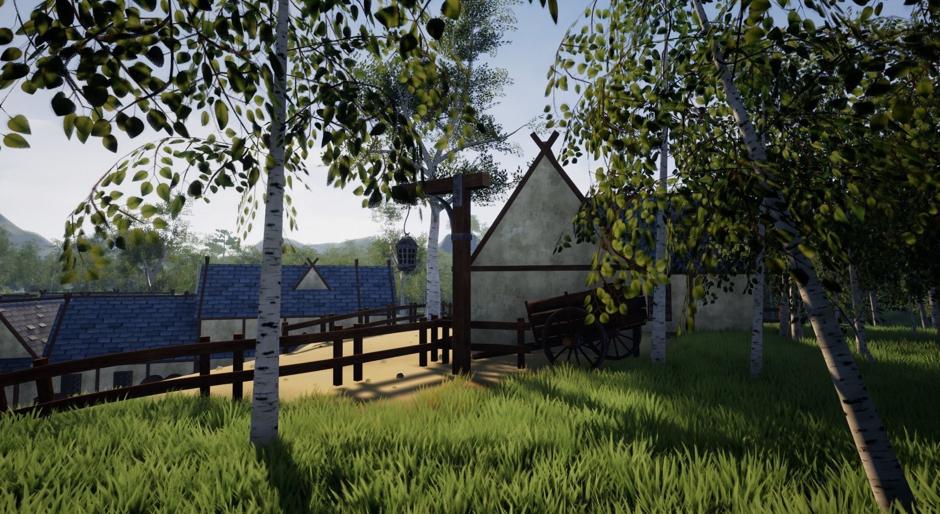 Open World Starter Environment Low-poly 3D model_6