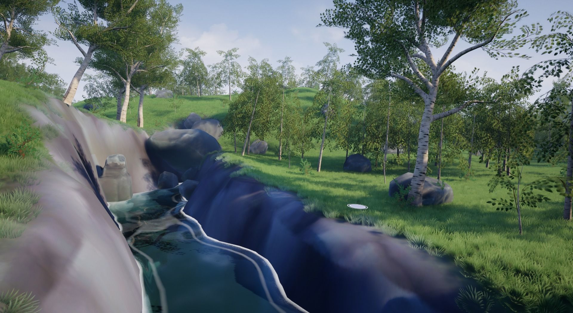 Open World Starter Environment Low-poly 3D model_20