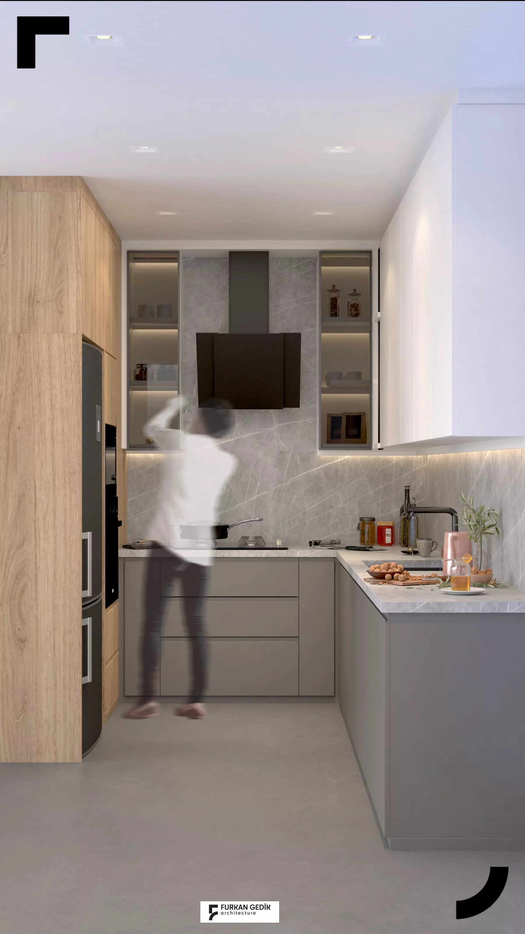 Bandirma Kitchen by FGM 3D model