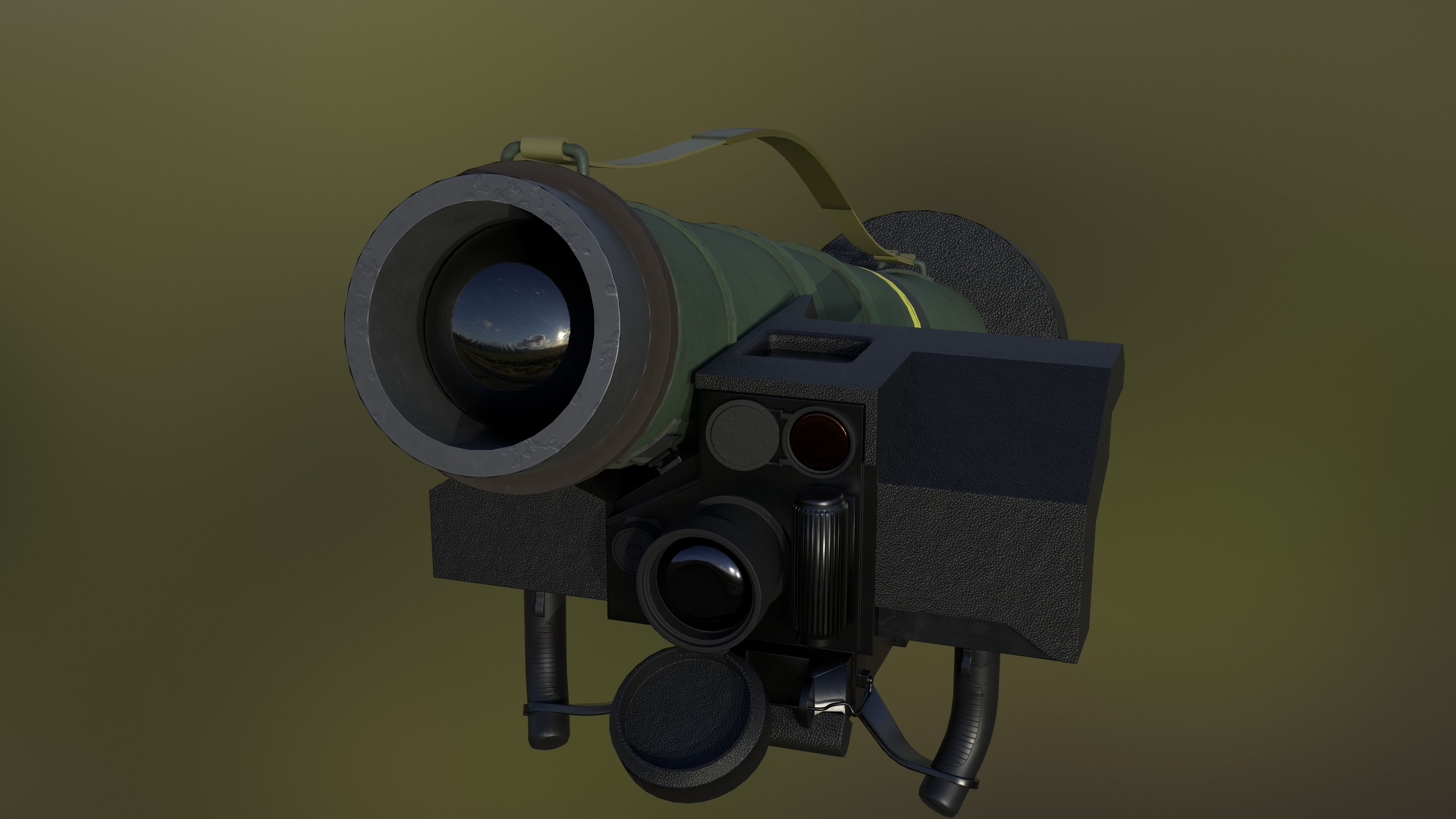 FGM-148 Javelin Low-poly 3D model_13