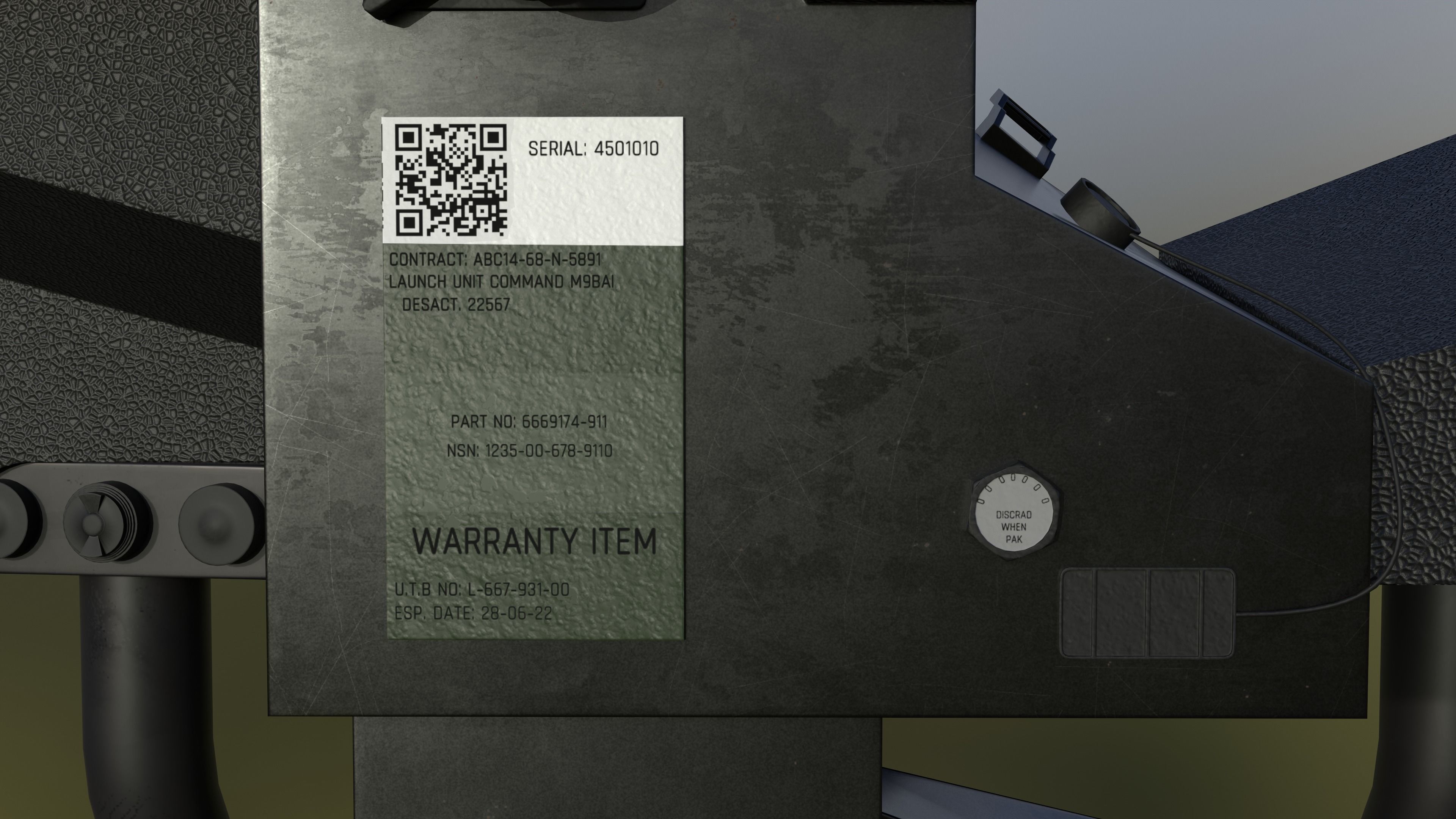 FGM-148 Javelin Low-poly 3D model_12