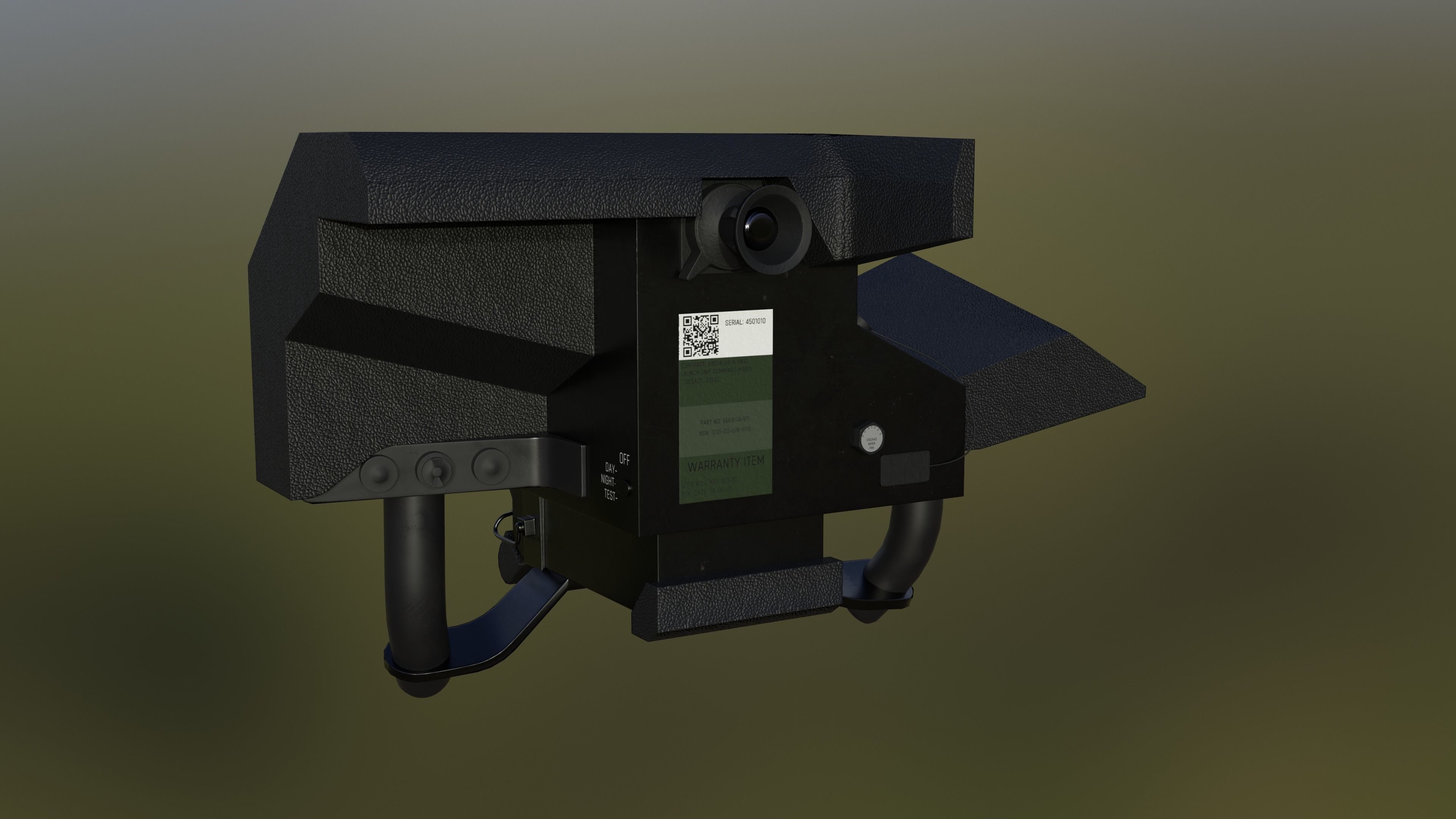 FGM-148 Javelin Low-poly 3D model_11