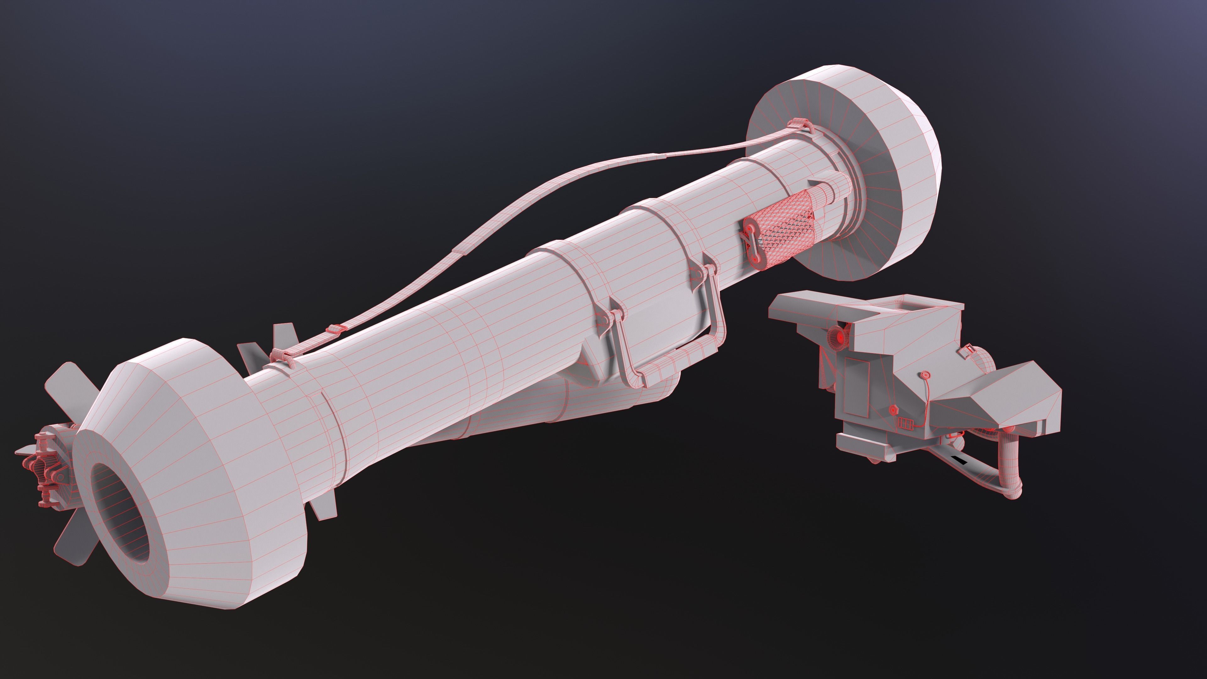 FGM-148 Javelin Low-poly 3D model_15