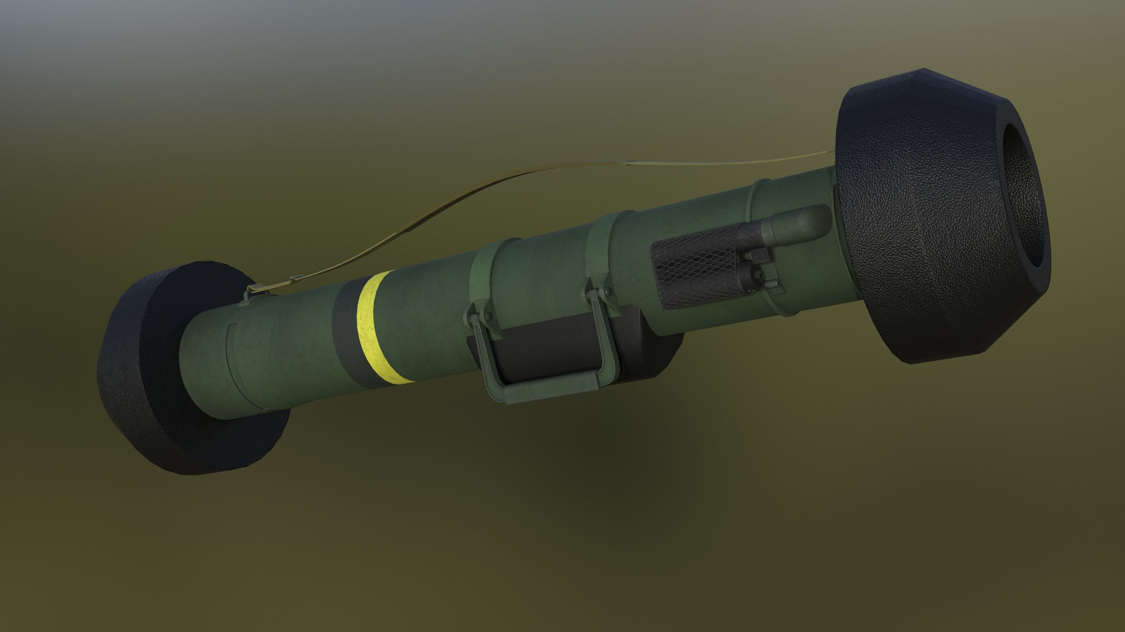 FGM-148 Javelin Low-poly 3D model_9