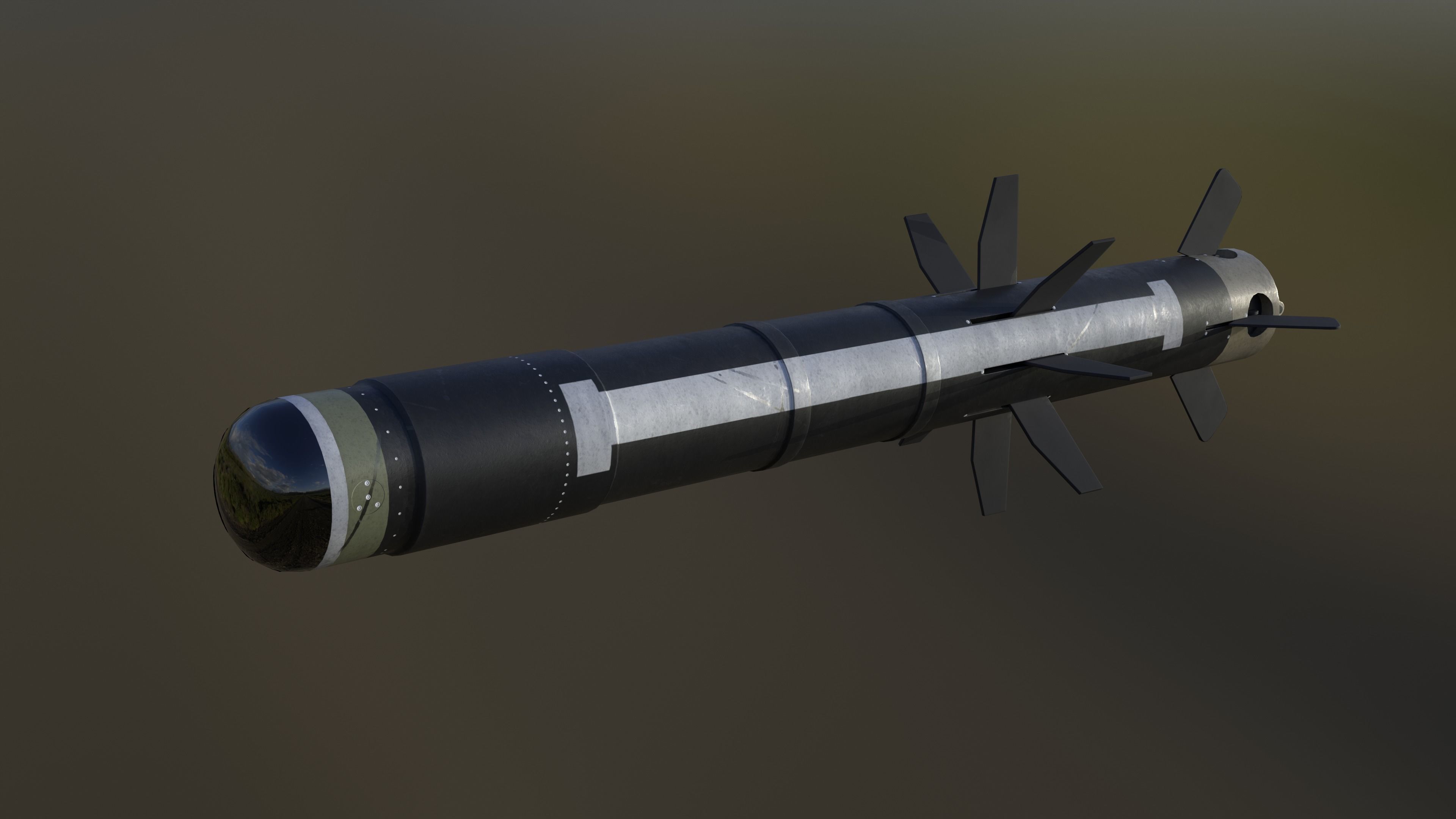 FGM-148 Javelin Low-poly 3D model_7