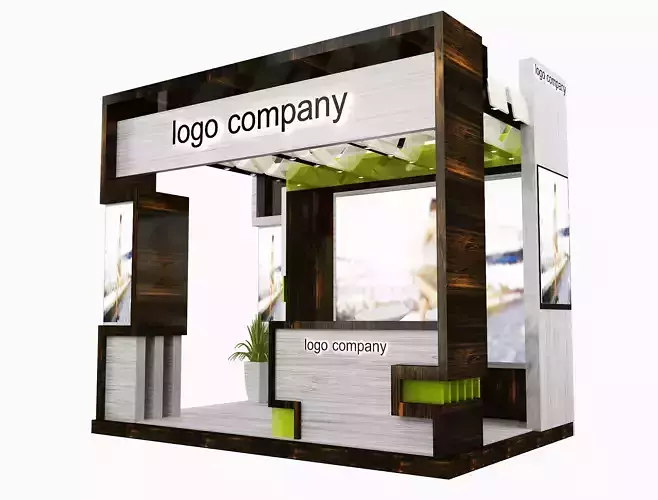  Booth Exhibition Stand a1 