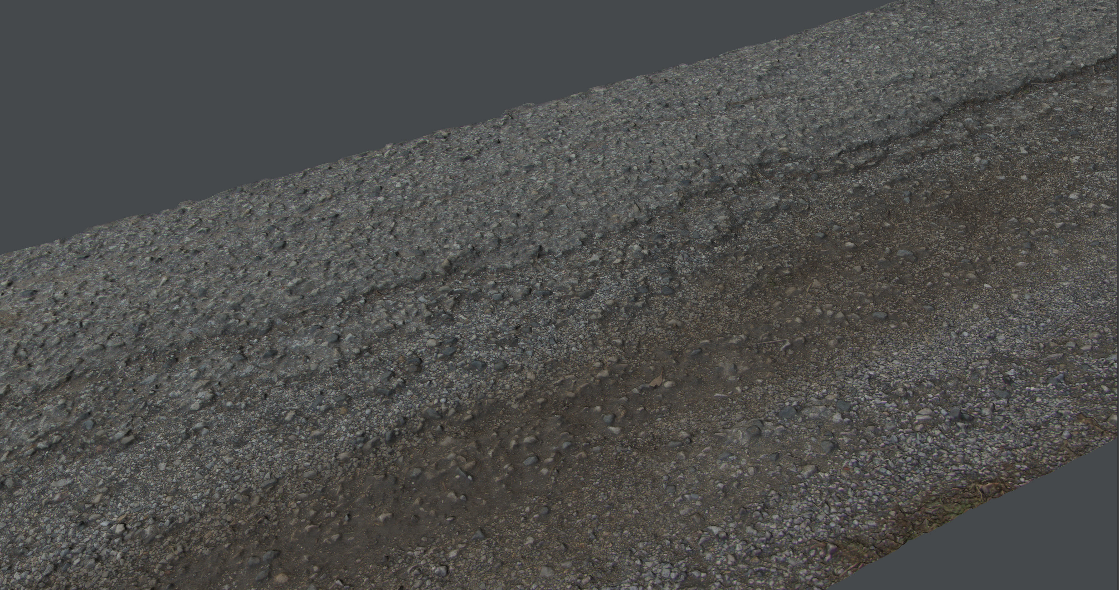 Roadcracks01 sand and gravel road tile 3D model_6
