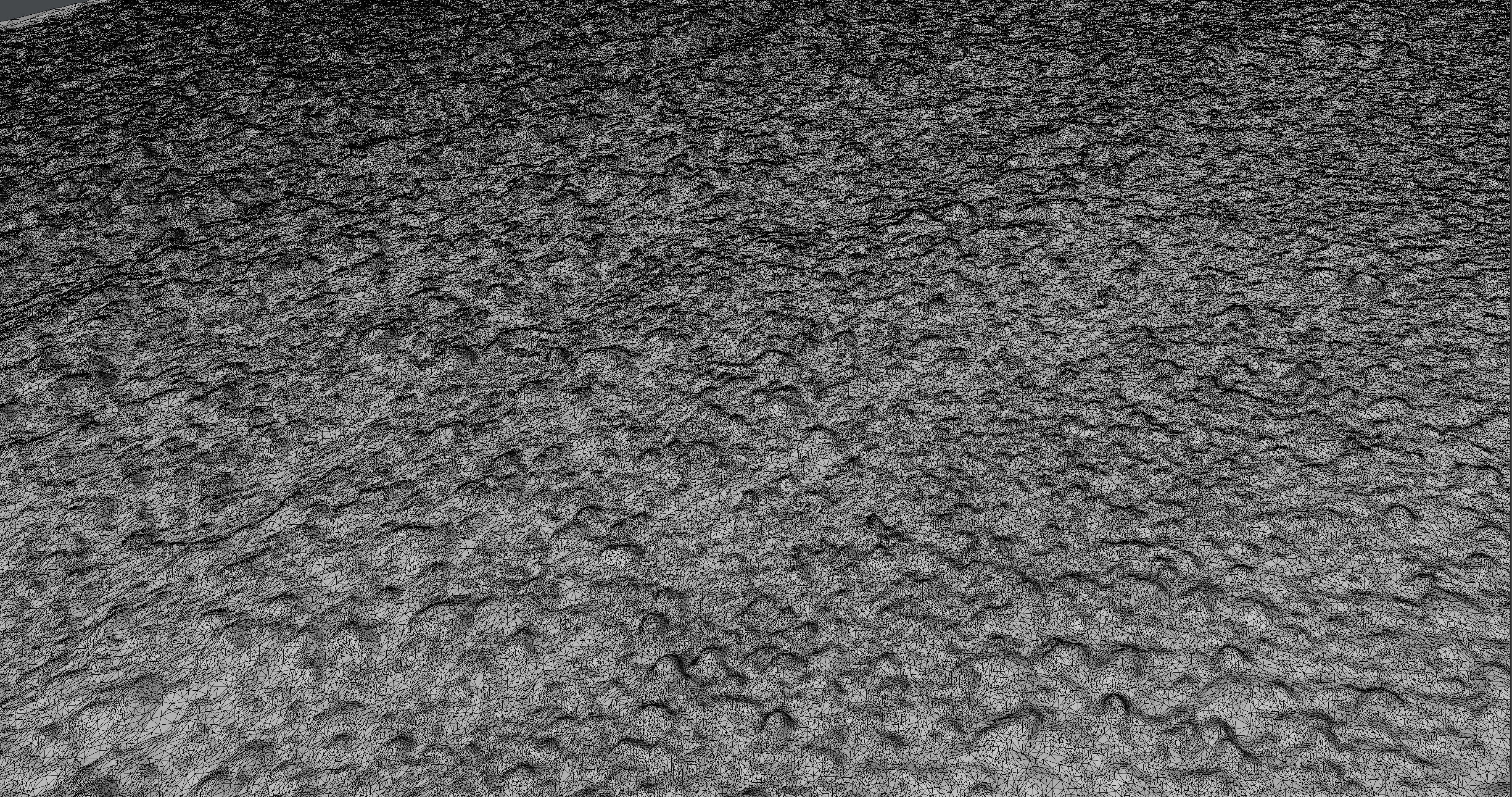 Roadcracks01 sand and gravel road tile 3D model_13