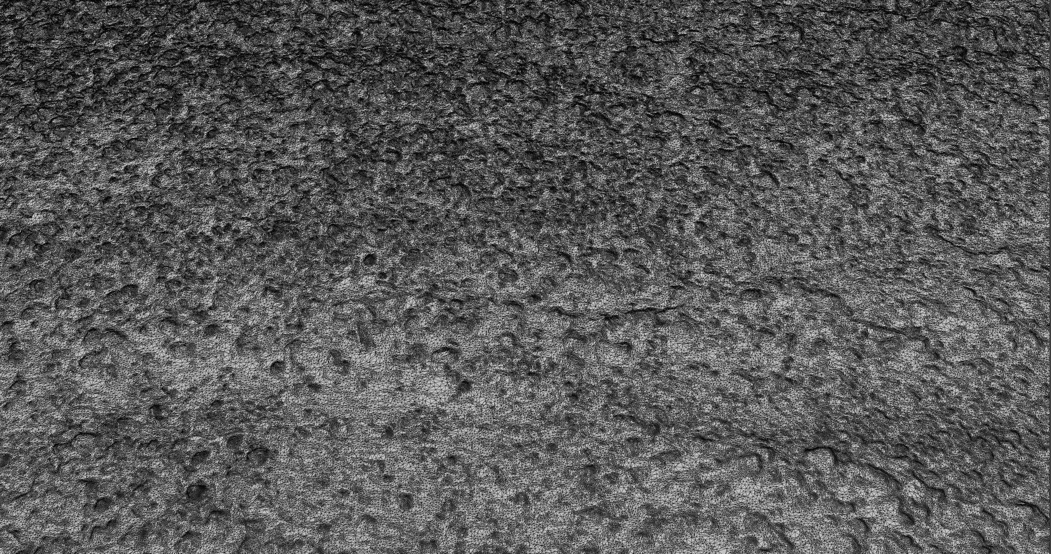 Roadcracks01 sand and gravel road tile 3D model_11