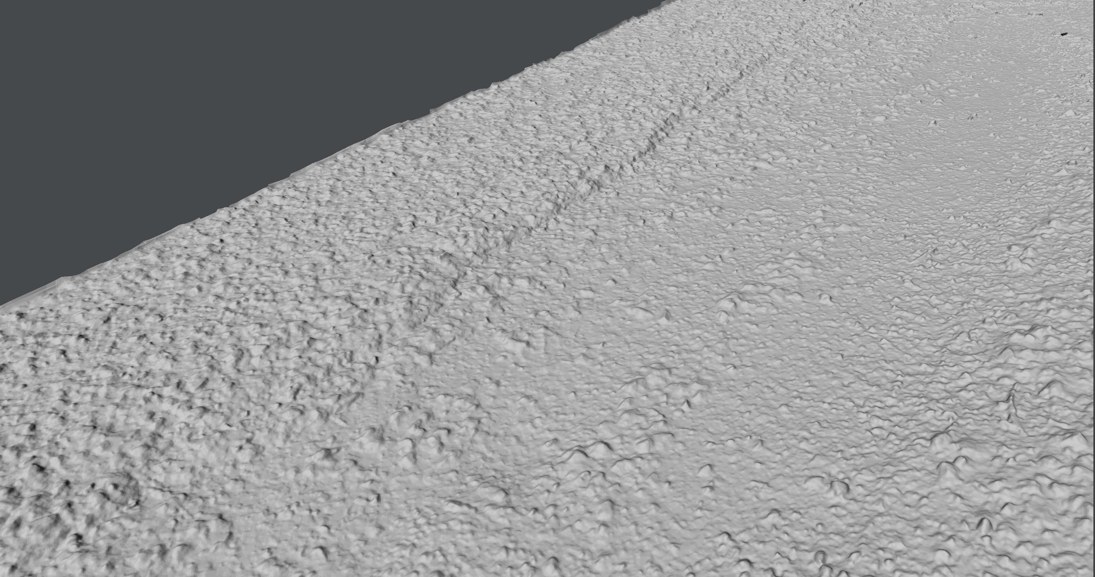 Roadcracks01 sand and gravel road tile 3D model_14