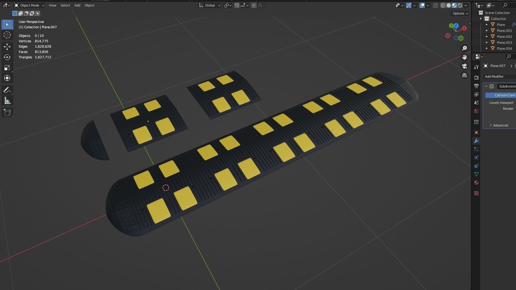 SPEED BUMP 3D model_2