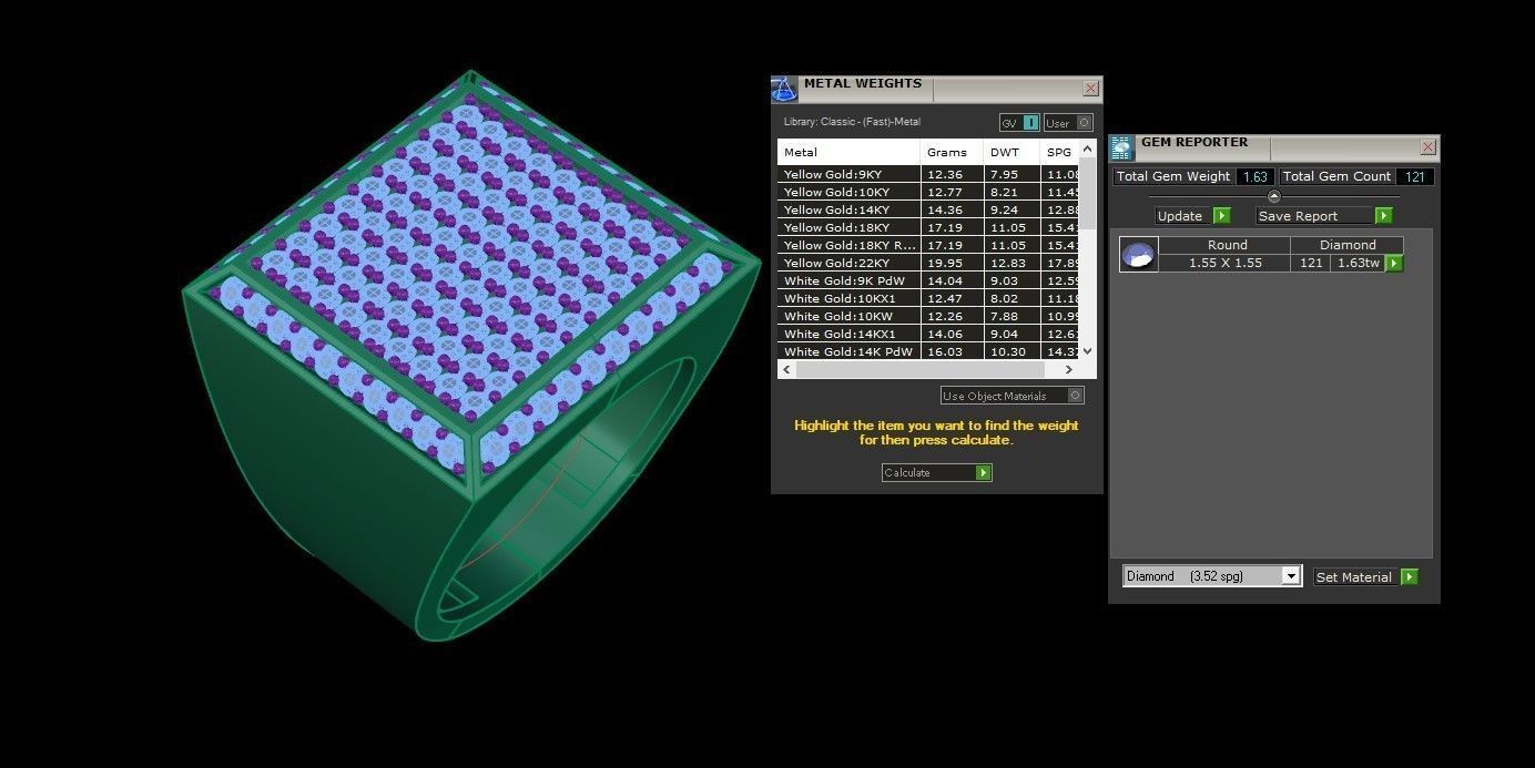 Ring 172 3D print model_9