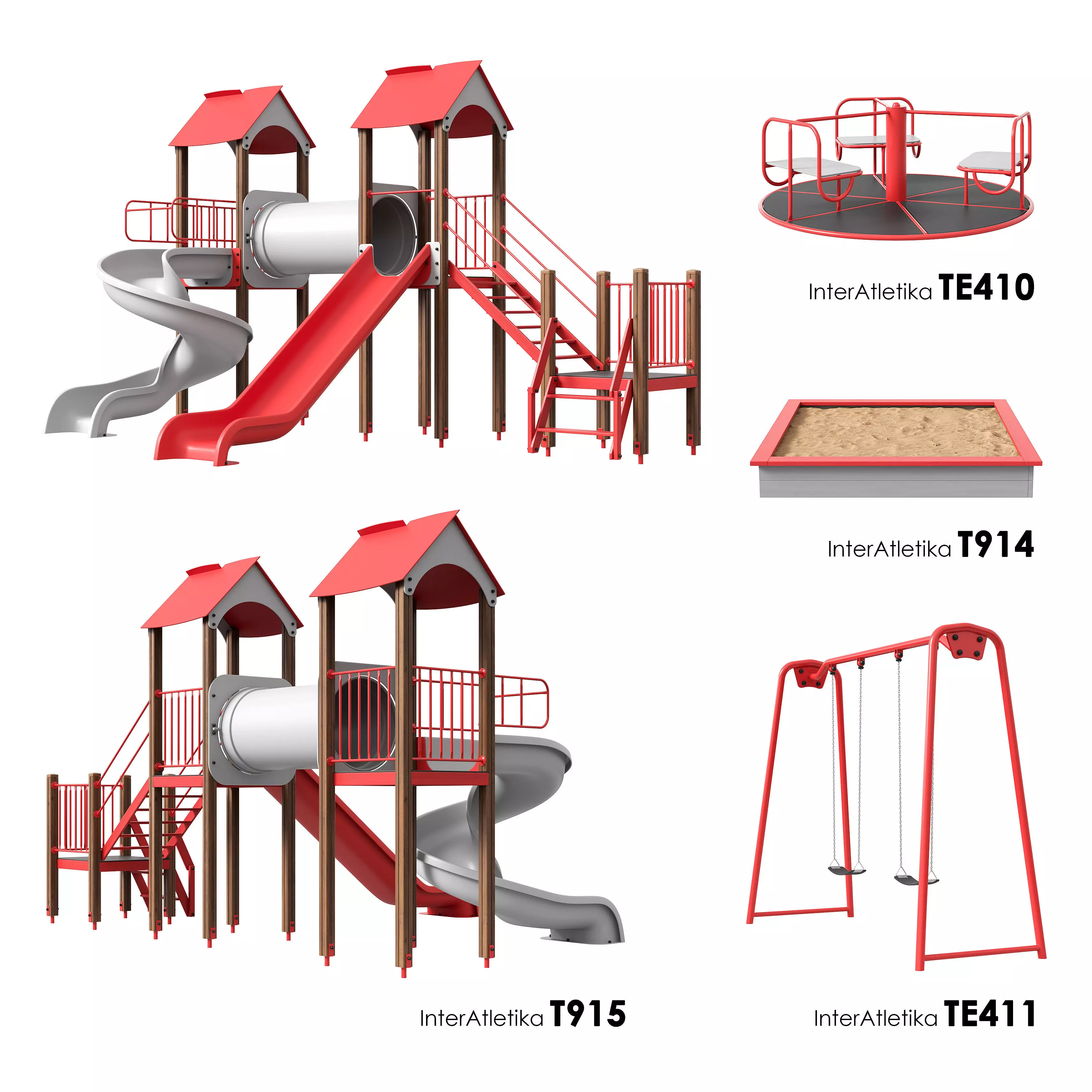 Inter Atletika Set 3 3D model_0