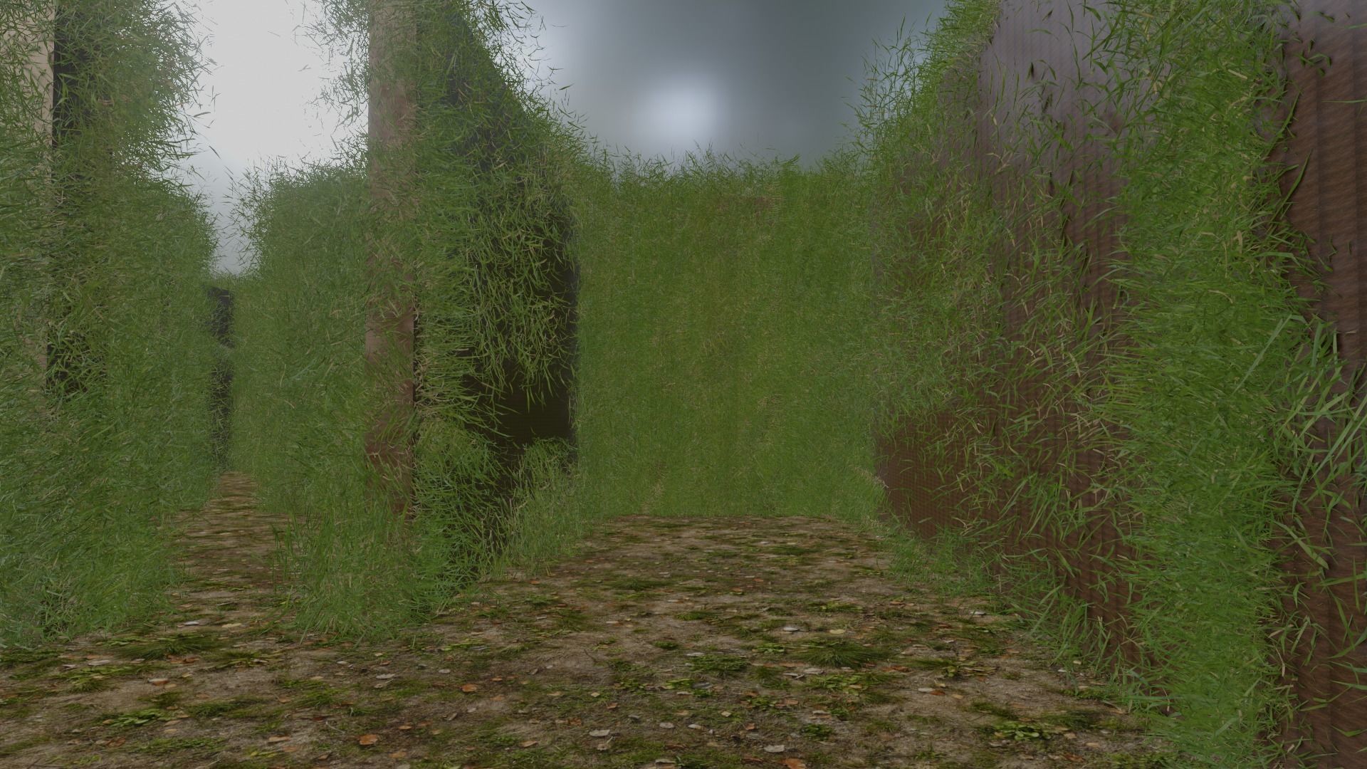 LABYRINTHE minecraft maze mod screenshots Low-poly 3D model_2