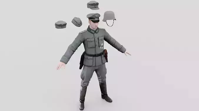 German soldiers officer