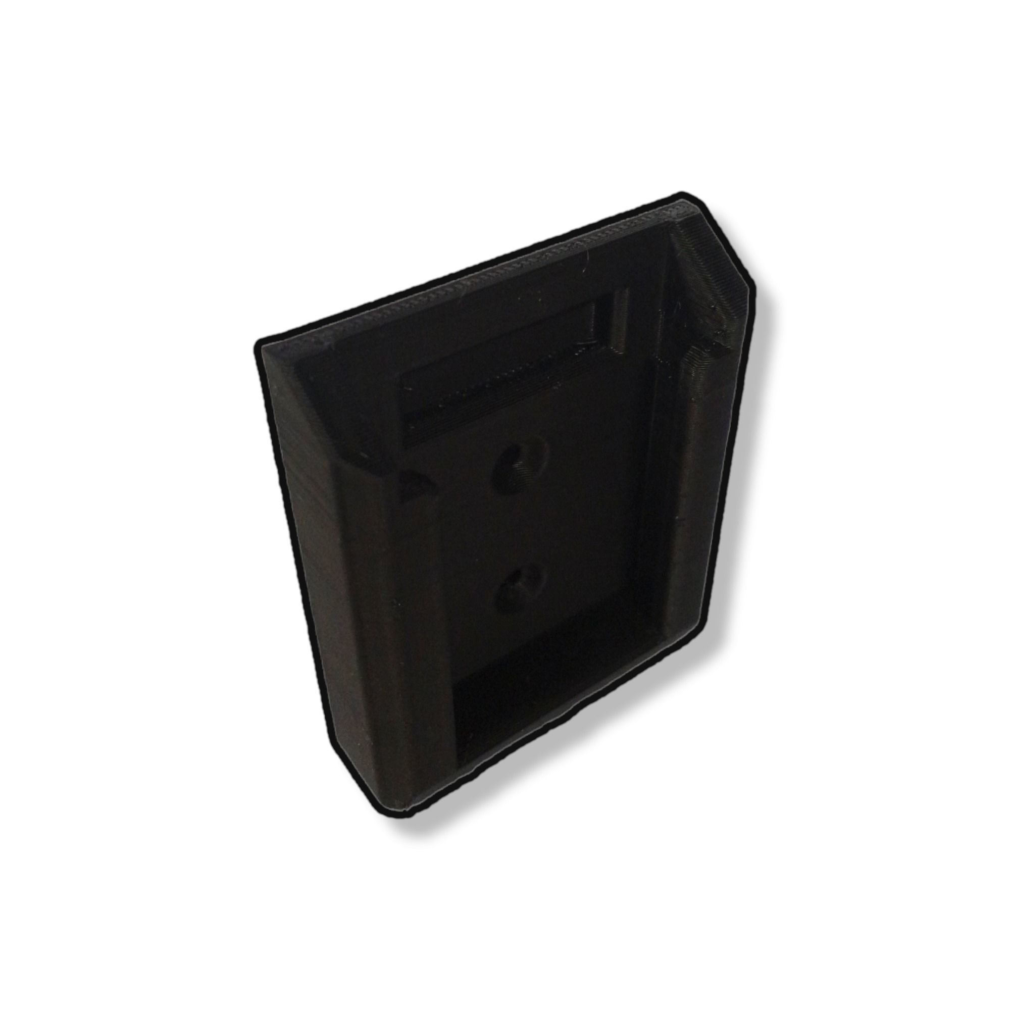 Support mural de batterie Erbauer 18V 3D print model_1