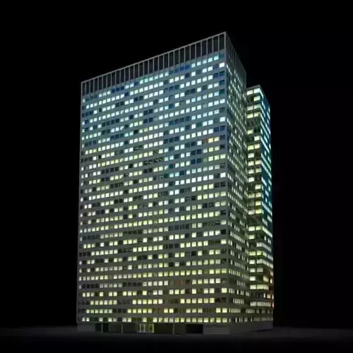 Building Office Building City Structure 3D model