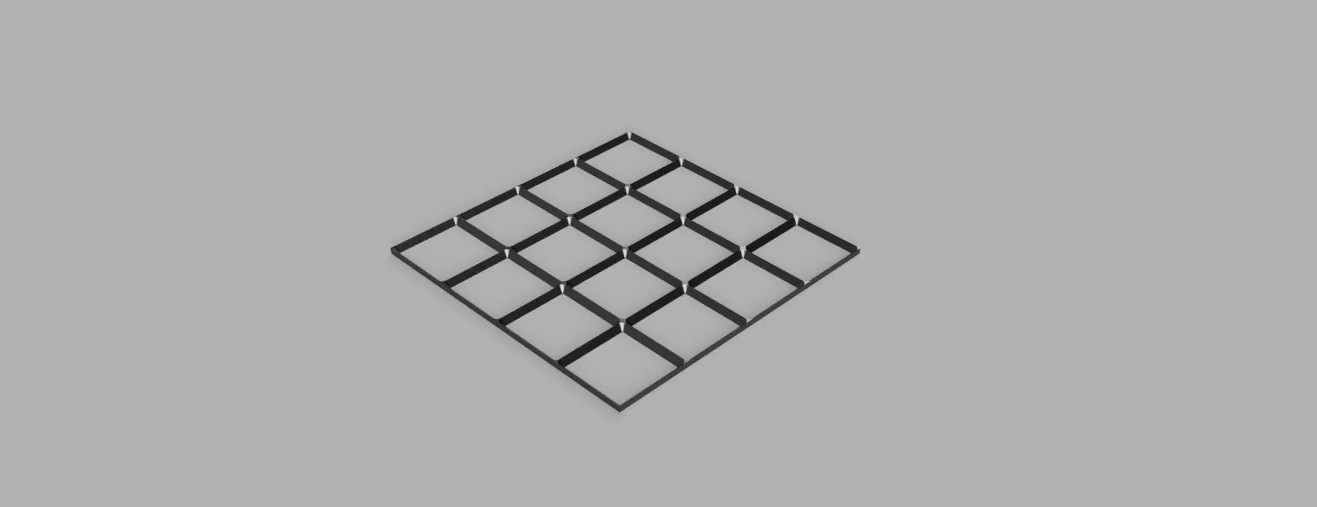 Systeme de rangement optimise pour les tiroirs sur grille 3D print model