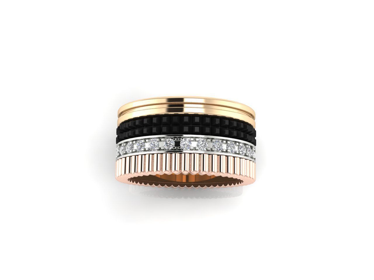 Ring 3 3D print model_3