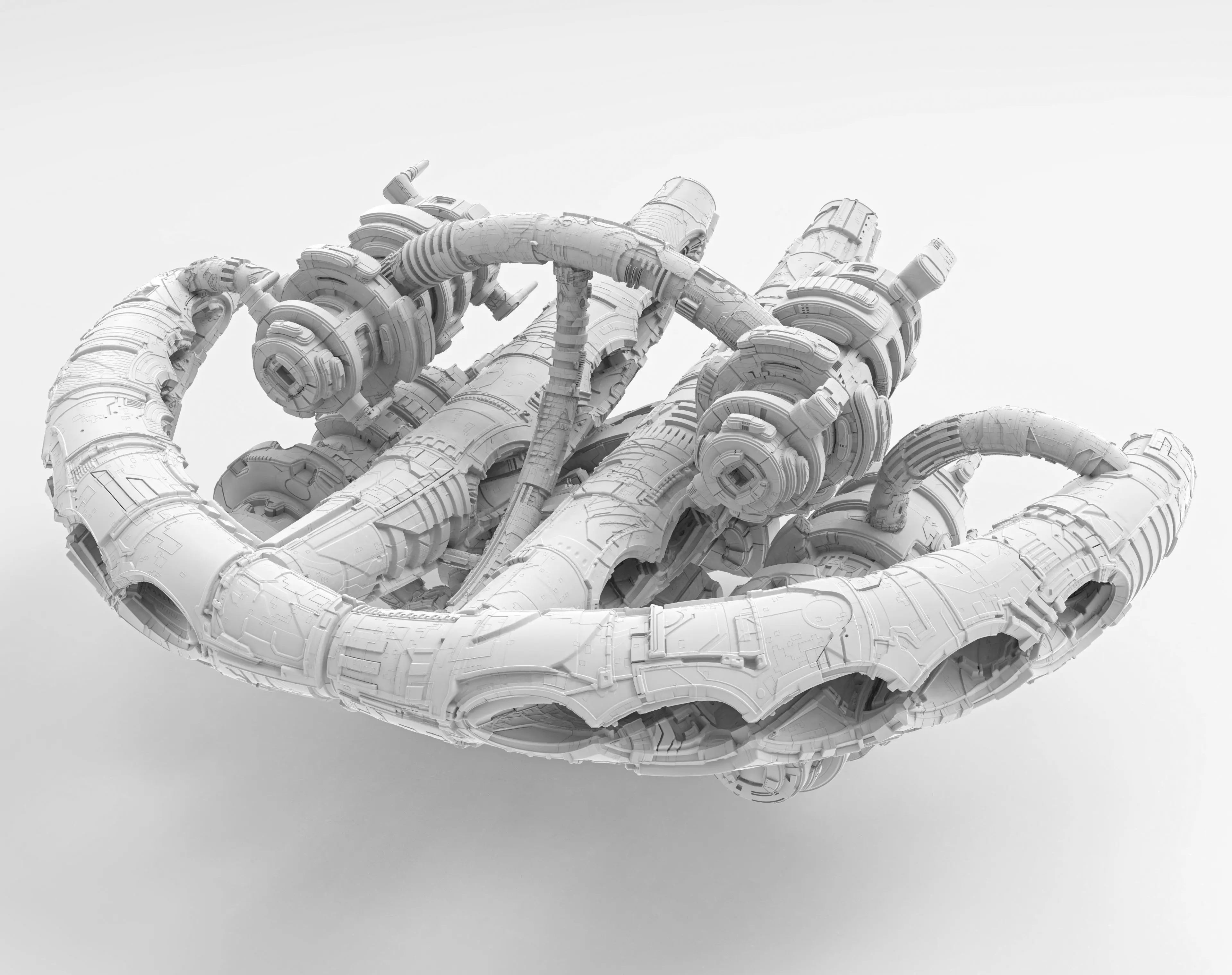 space equipment node 00155 3D model