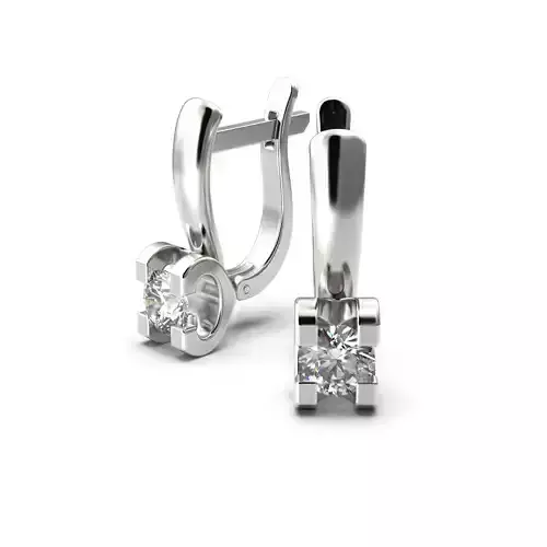 G0115 two diamond earrings
